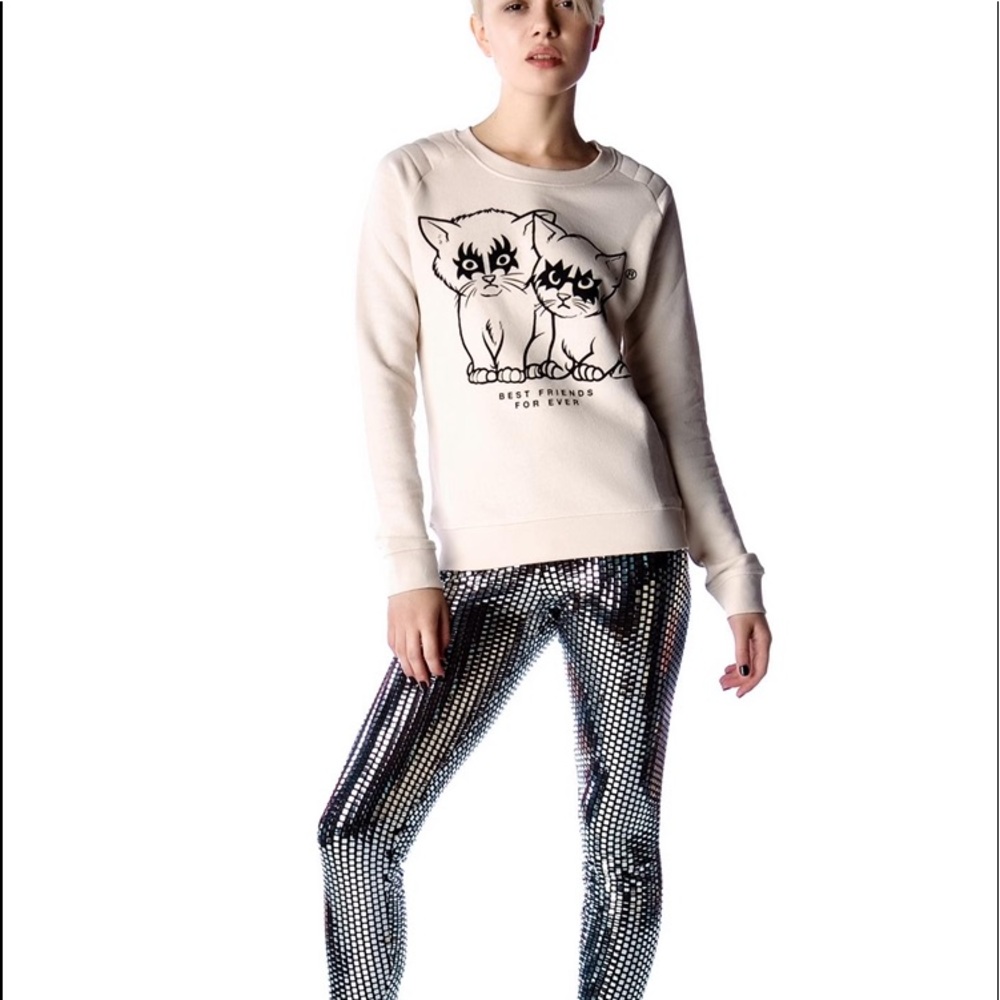 Zoe karssen best friends kittens cats sweater